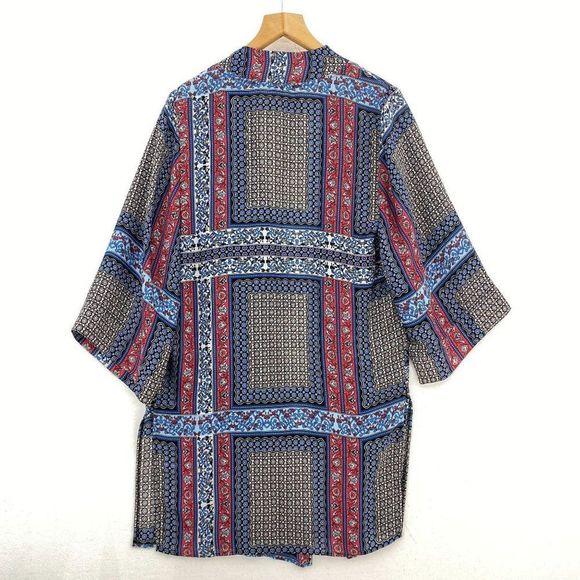 Tahari Bohemian Floral Printed Kimono - Picture 4 of 5